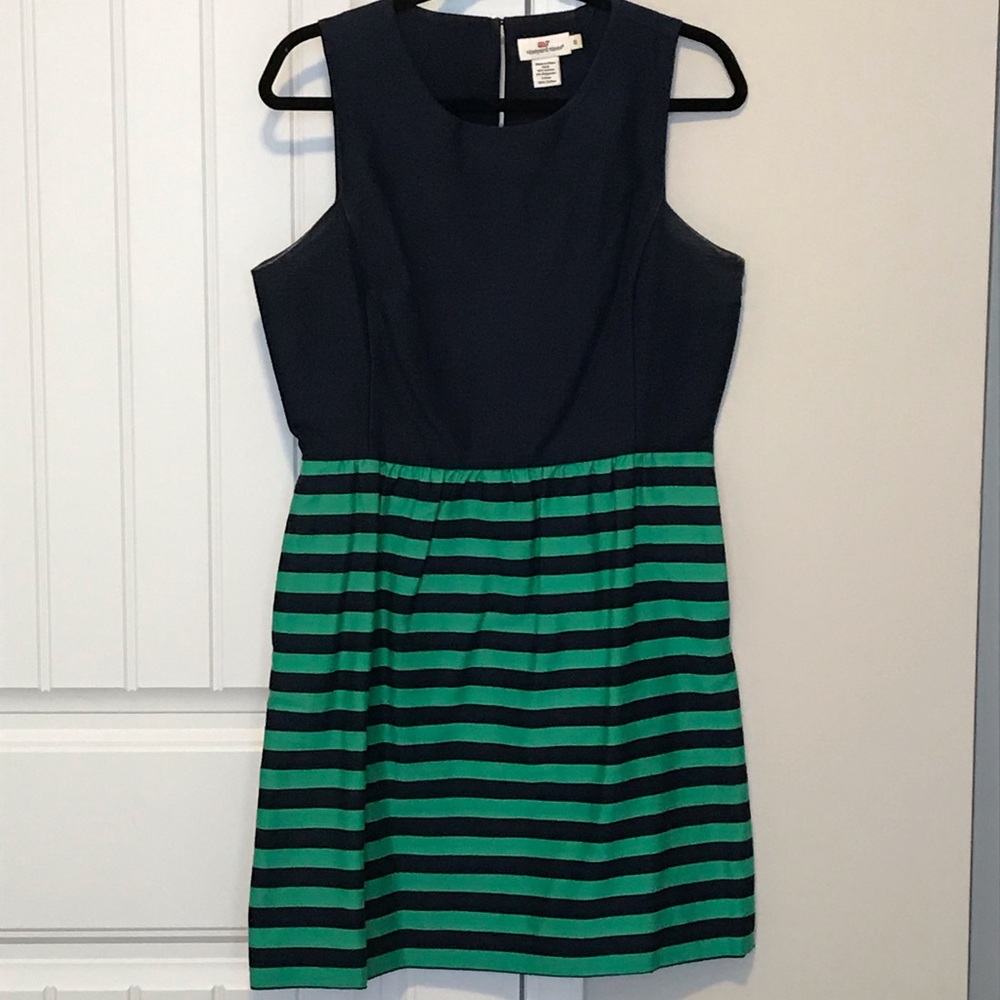 Vineyard Vines Navy Stripe Dress